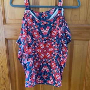 Aqua off the shoulder top